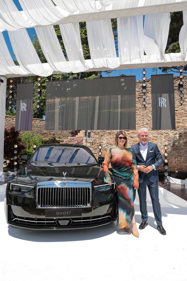 Rolls-Royce Motor Cars İstanbul Genel Müdürü Hilal Aysal - Rolls-Royce Motor Cars Orta/Doğu Avrupa ve Orta Asya Kurumsal İletişim Direktörü Frank Tiemann
