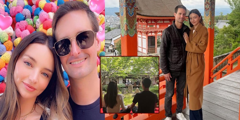 Miranda Kerr eşiyle Japonya tatilinde