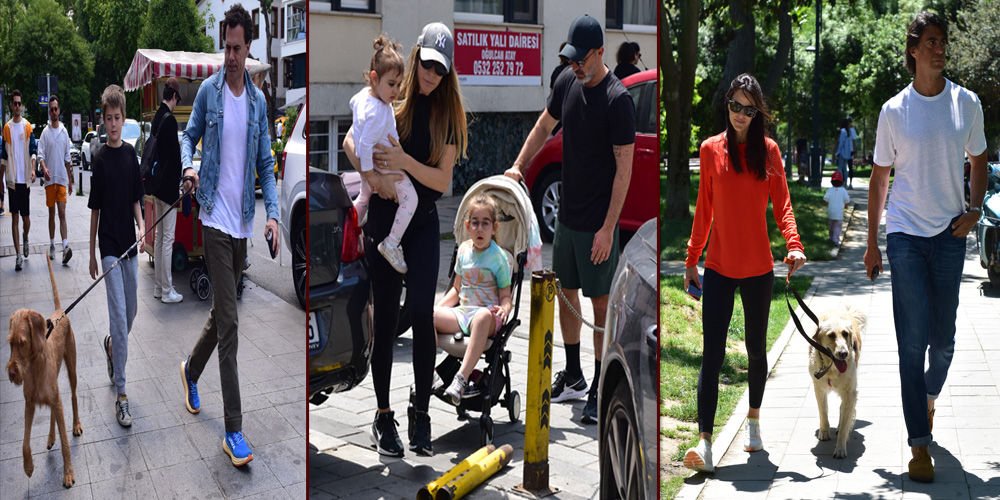 Caddeler yine cıvıl cıvıl...