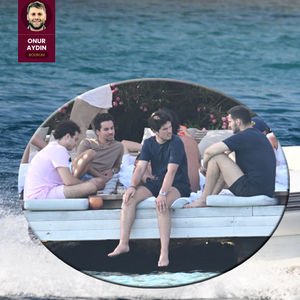 Genç Koç'un tatil eğlencesi...