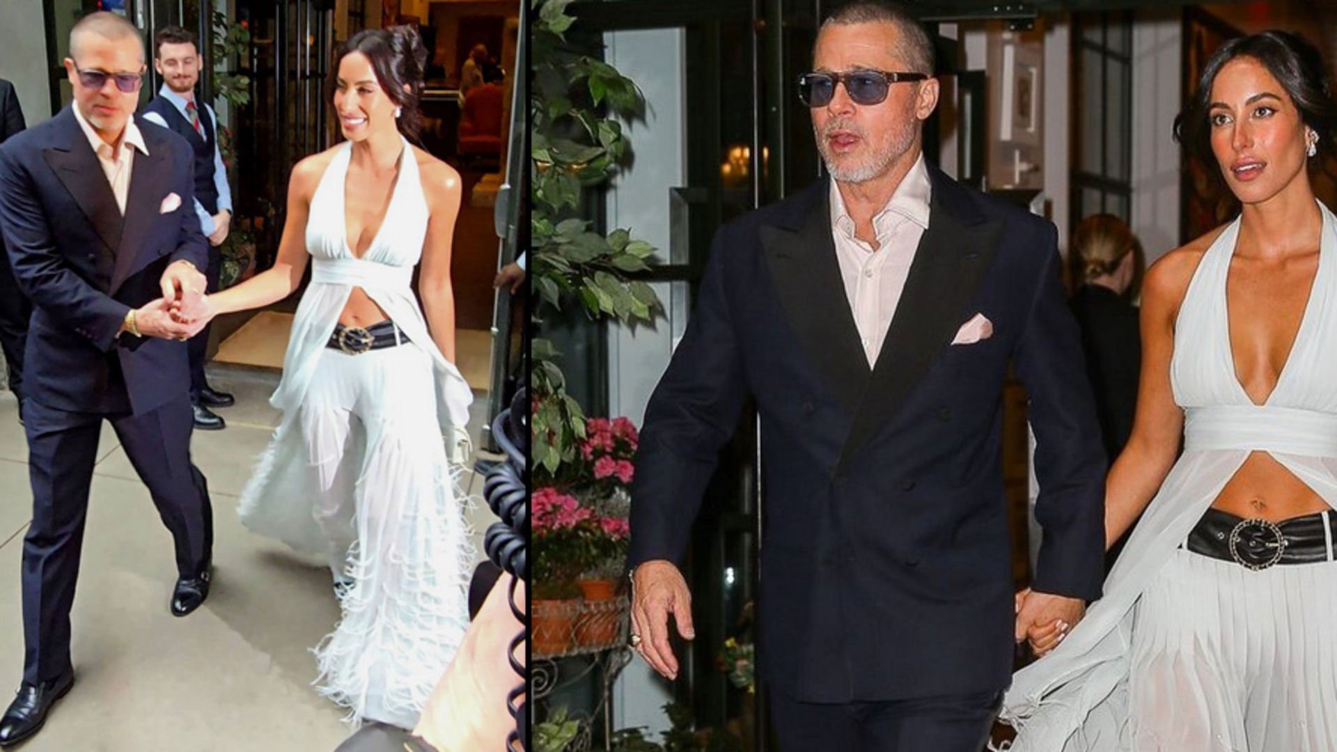 Brad Pitt sevgilisiyle galada… Brad Pitt sevgilisiyle galada…