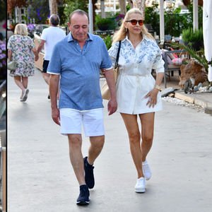 Sabancı çifti Bodrum'da...