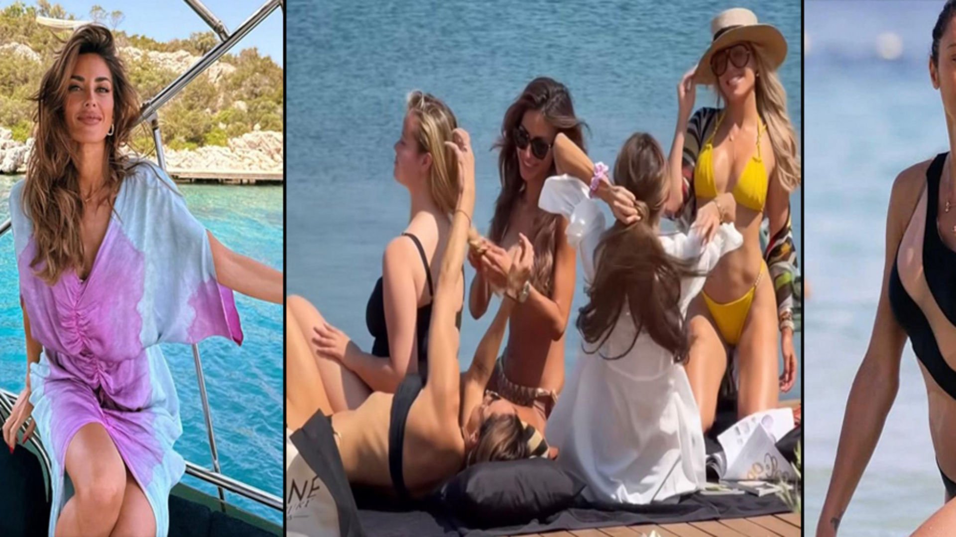 Ege’de kız kıza tatil…
