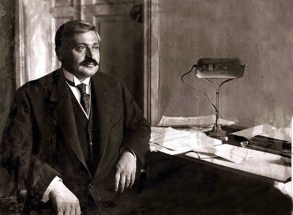 Talât Paşa, 1920 sonunda Berlin’de. 