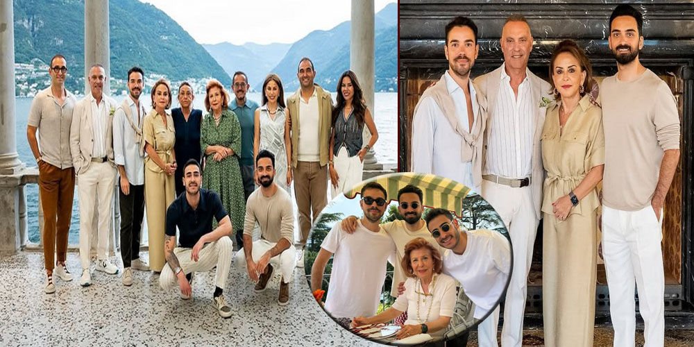 Sabancı ve Kamışlılar ailece İtalya'da...