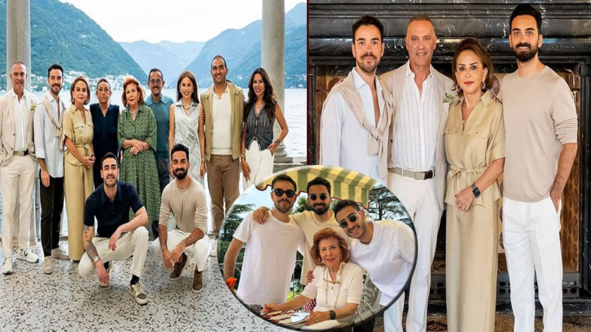 Sabancı ve Kamışlılar ailece İtalya’da…