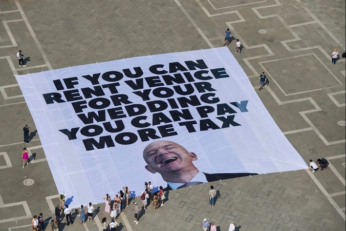 Greenpeace'den Jeff Bezos'a mesaj