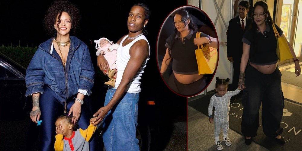 Rihanna oğluyla alışverişe çıktı