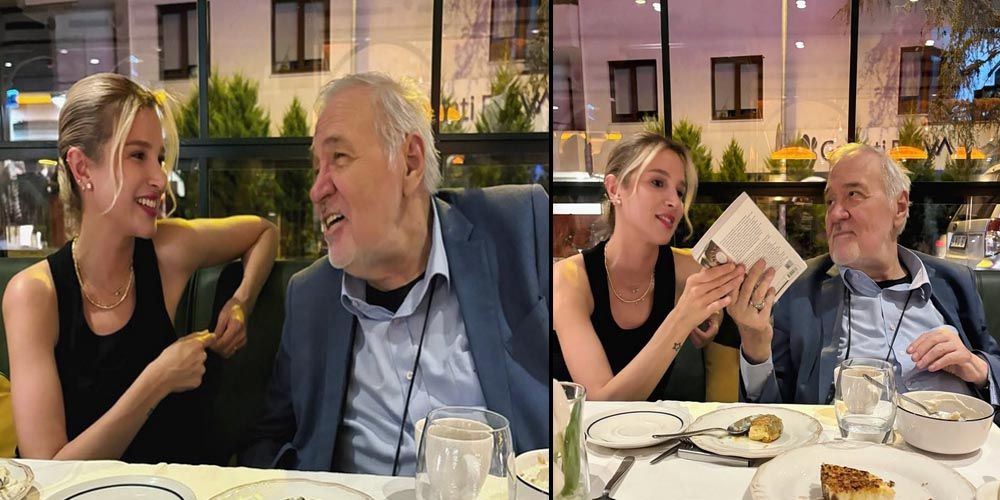 Sabancı, Ortaylı'yla buluştu