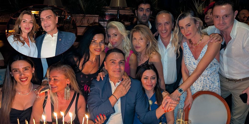 Yeni yaşını dostları ile kutladı