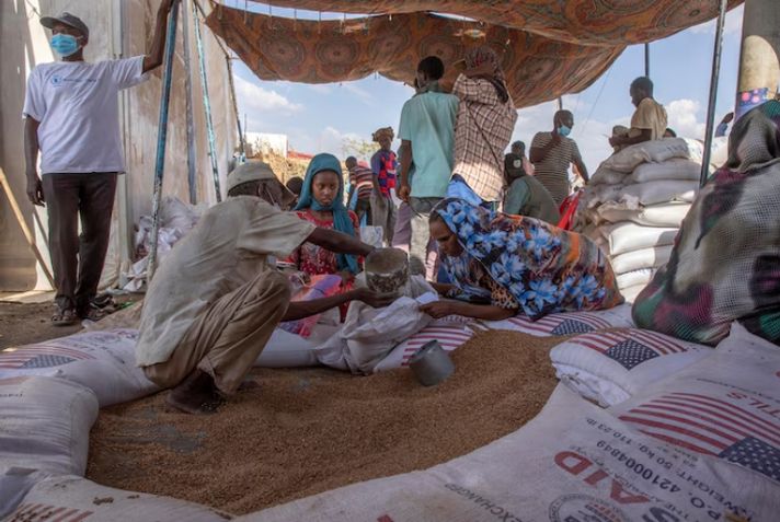 Sudan'a USAID'in ulaştığı zamanlardan