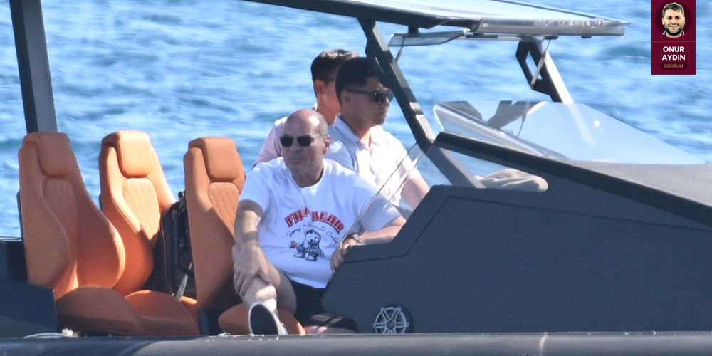 Kızıl'ın Bodrum sefası...