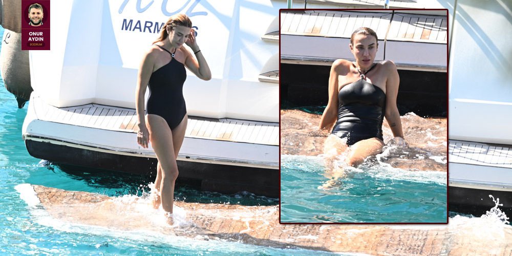 Cennet Koyu'nda serinledi...