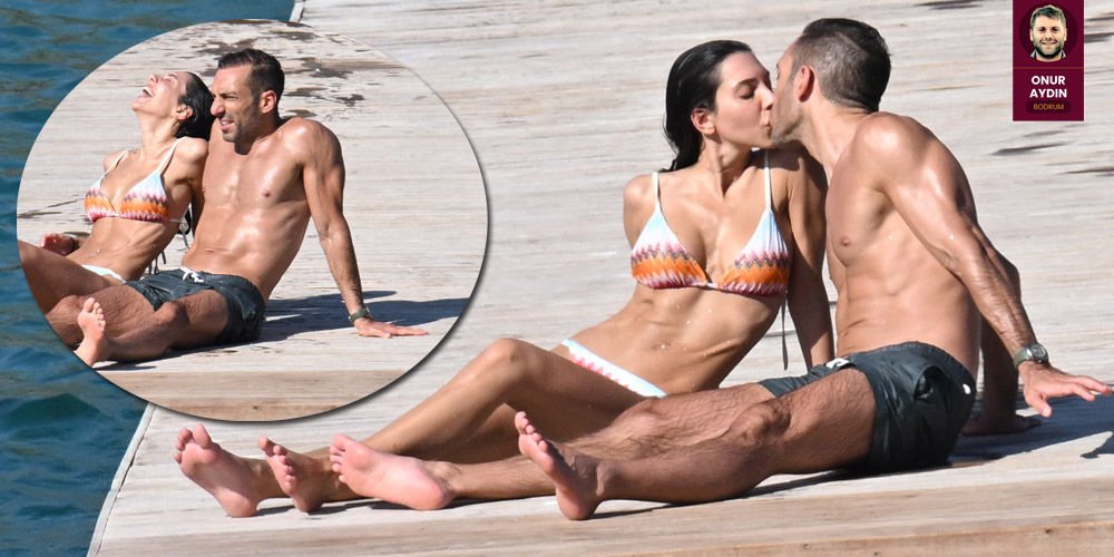 İskelede romantizm...