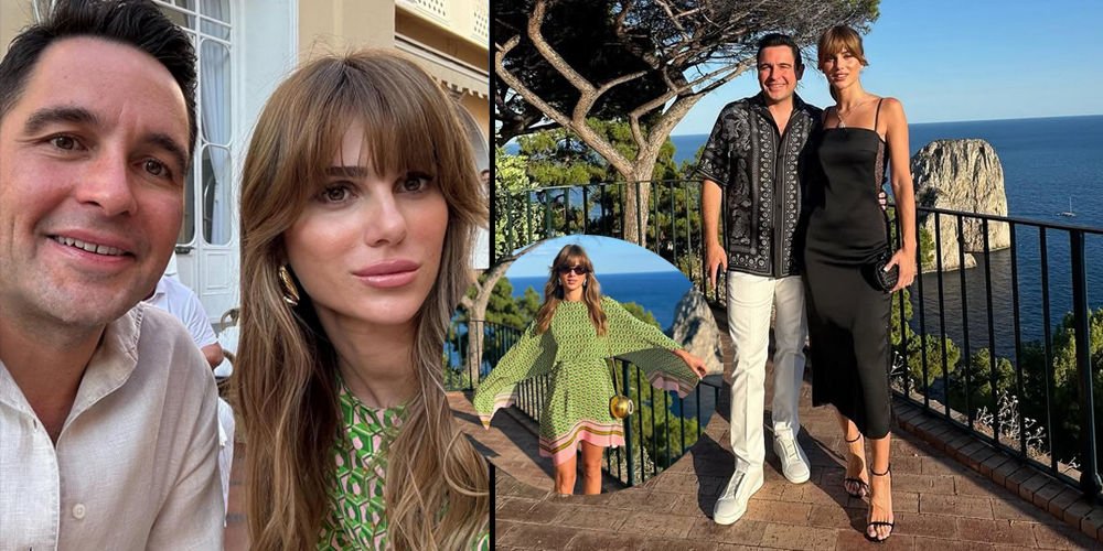 Sabancı çifti Capri'de...