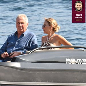 Denizde tatil keyfi...
