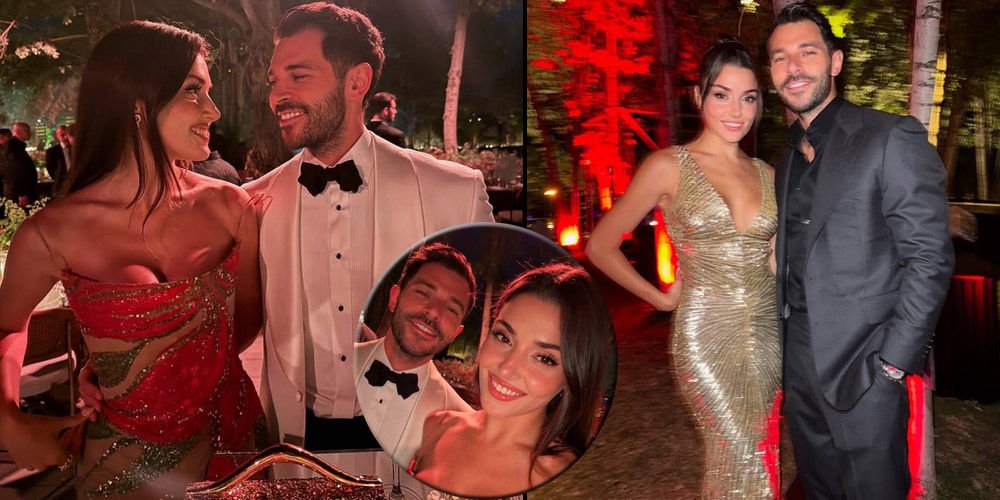 Sabancı ve Erçel çifti düğünde...