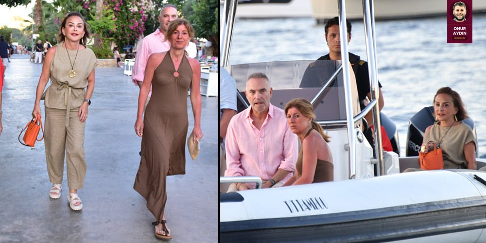 Bodrum tatilcileri caddelerde...