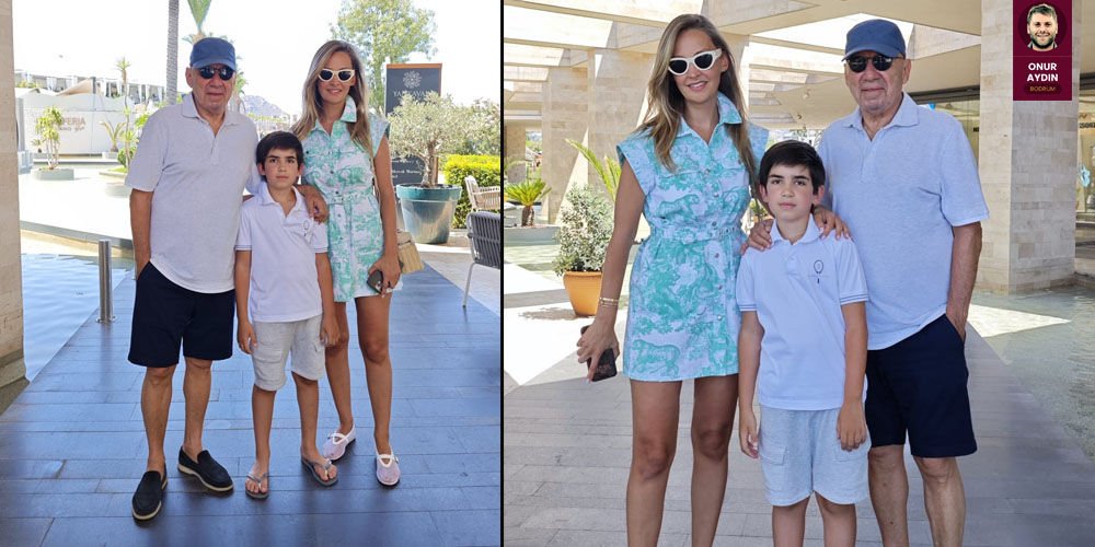 Londra'dan Ege'ye tatile geldiler