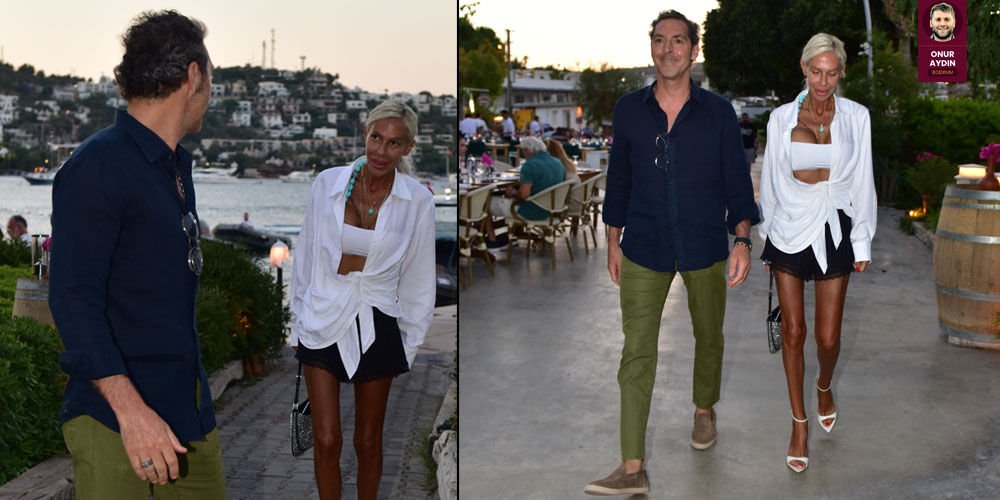 Dinçkök, yeni sevgilisiyle Bodrum'da...