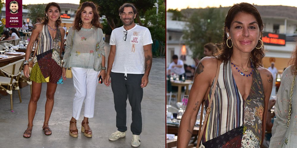 Bodrum'da aile yemeği...