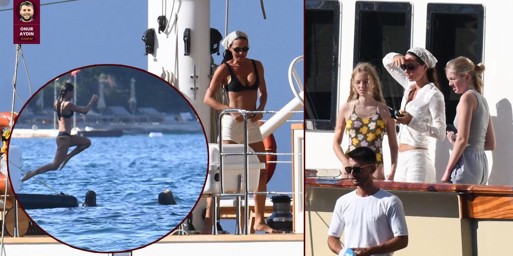 Özilhan, kızlarıyla tatilde...