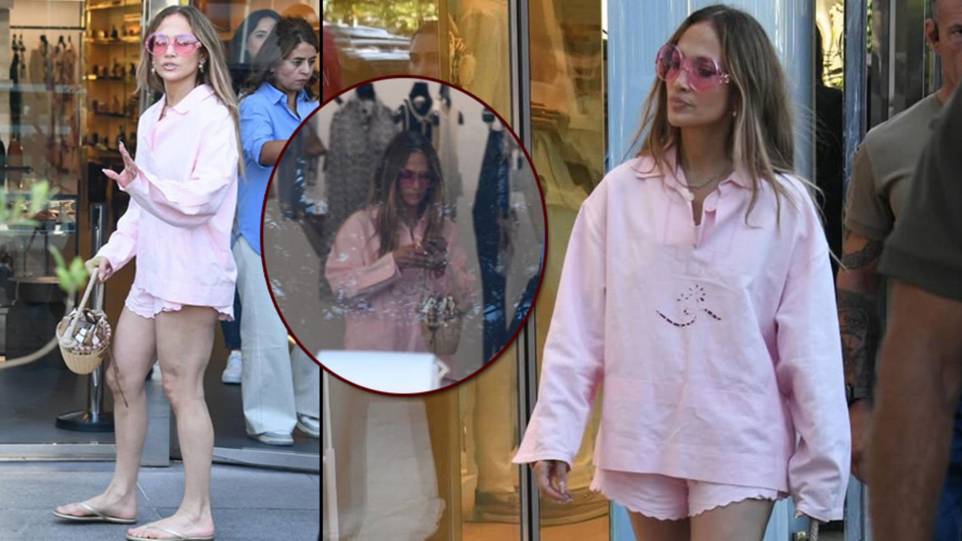 ‘JLO’ konser öncesi alışverişe çıktı