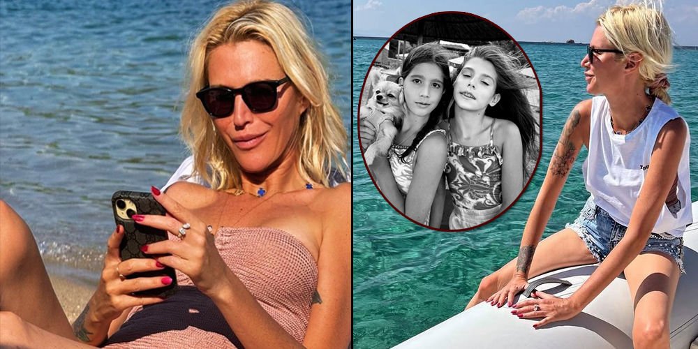 Mermerci, kızlarıyla tatile çıktı