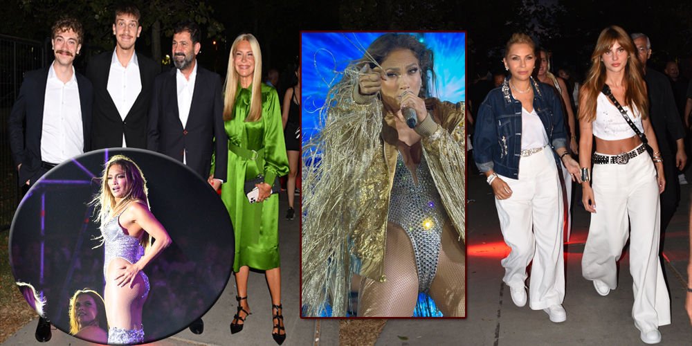 Jennifer Lopez İstanbul'u salladı