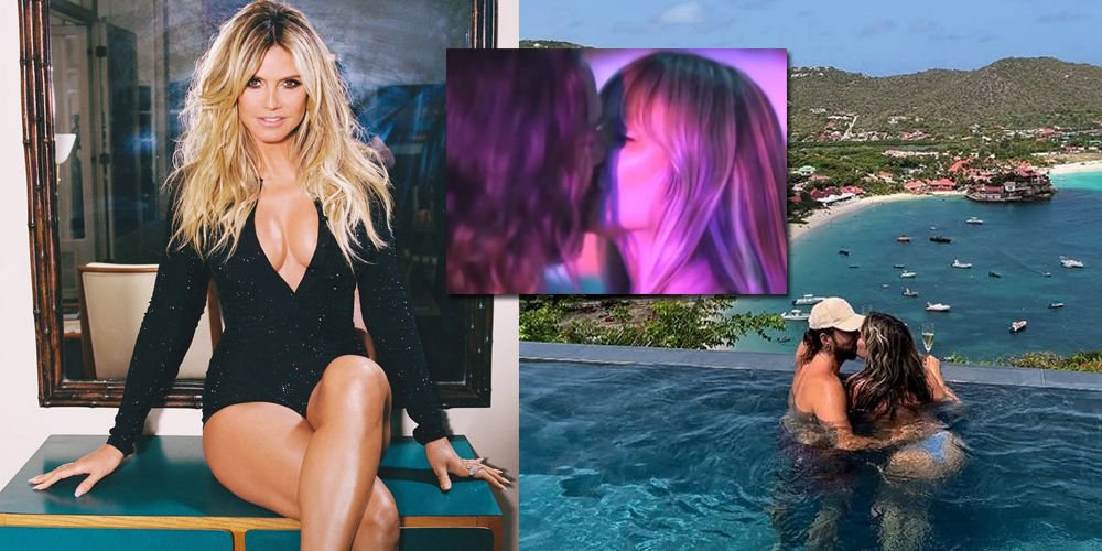 Heidi Klum'dan romantik kutlama