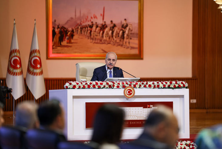 Millî Savunma Bakanı Yaşar Güler, İçişleri Bakanı Ali Yerlikaya ve Millî İstihbarat Teşkilatı Başkanı İbrahim Kalın, toplantı öncesi Millî Savunma Bakanlığı'nda bir araya geldi.
