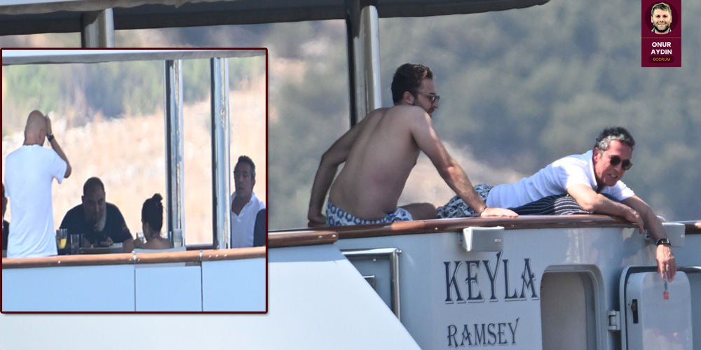 Bodrum'da tekne sefası...