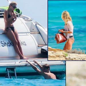 Kate Moss İspanya'da...