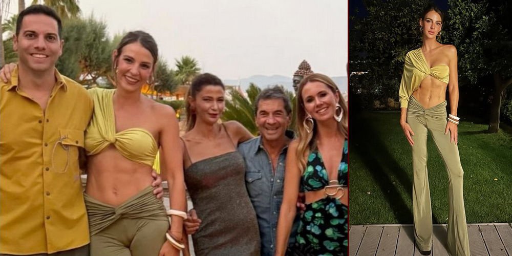 Alaçatı'da eğlendiler...