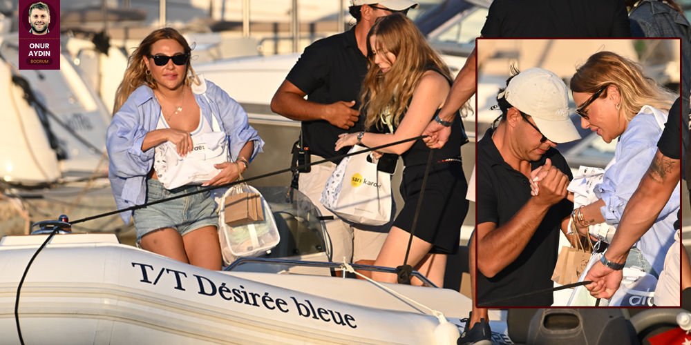 Türkbükü’nde tur attılar...