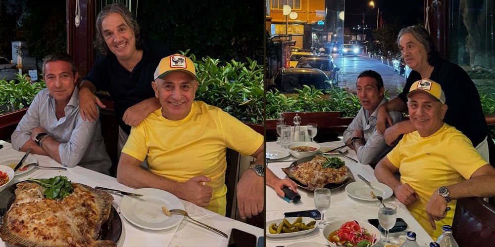 Ali Koç'un kalkan ziyafeti...