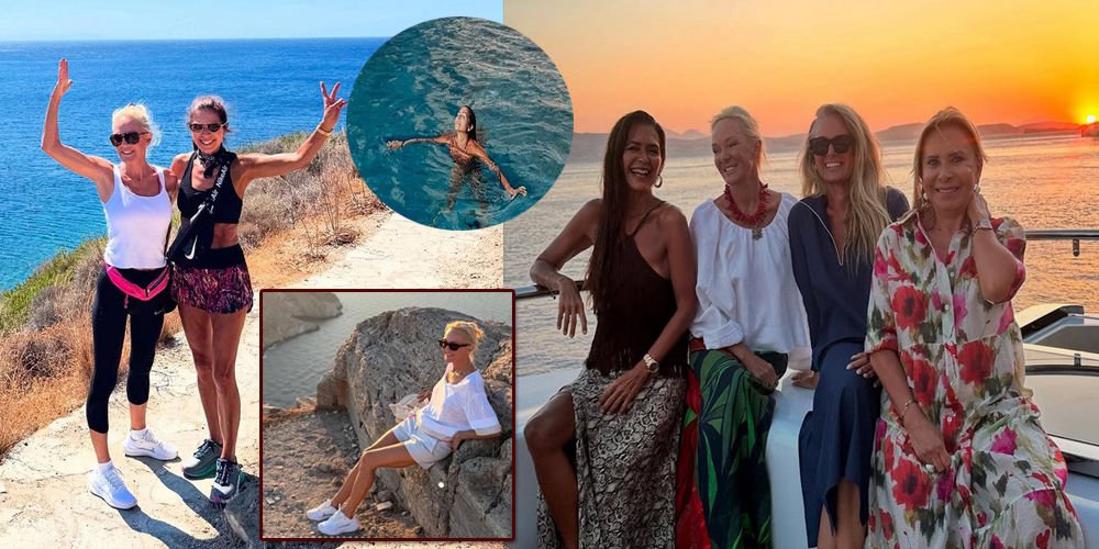 Yakın dostlar Sifnos Adası'nda...