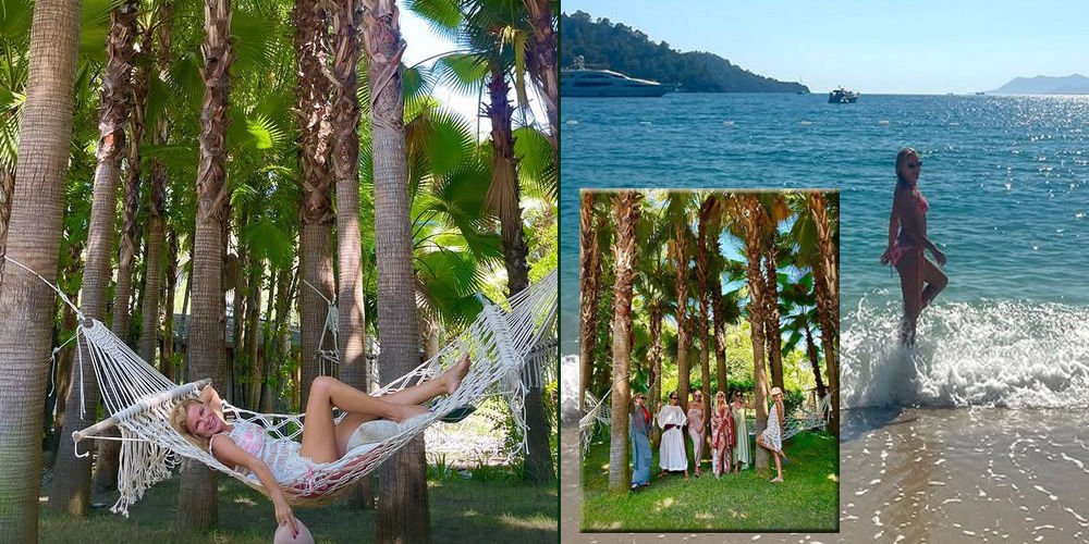 Göcek'te tatil devam ediyor