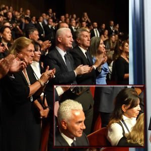Eski eşler konserde...