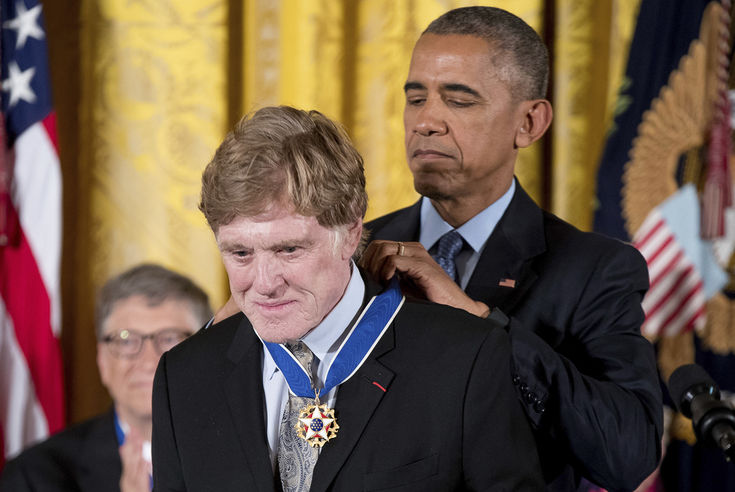 2016'da ABD Başkanı Barack Obama, Redford'u Cumhurbaşkanlığı Özgürlük Madalyası ile onurlandırdı