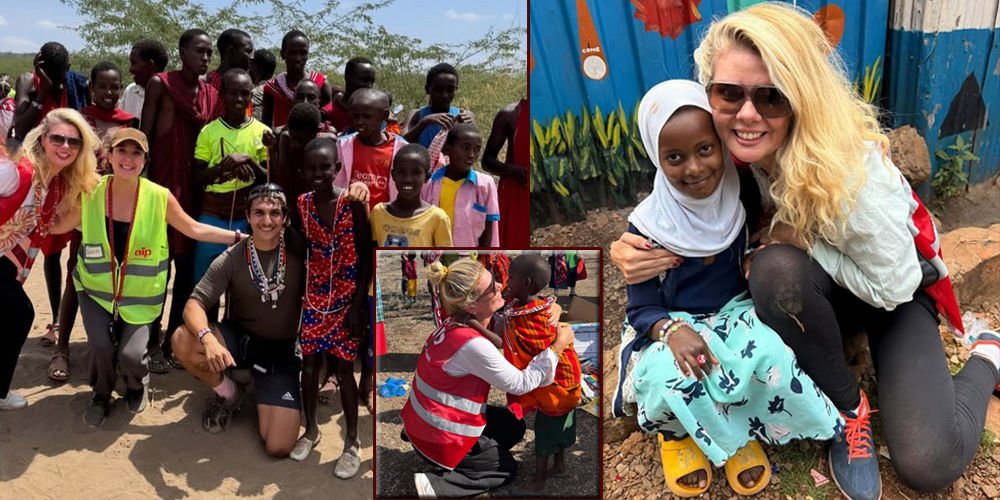 Afrika'daki yetimlere umut taşıdı