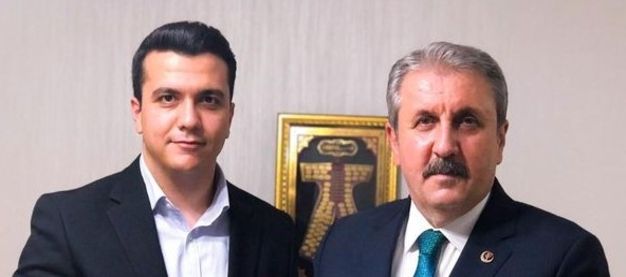 Samet Bağcı ve BBP Genel Başkanı Mustafa Destici