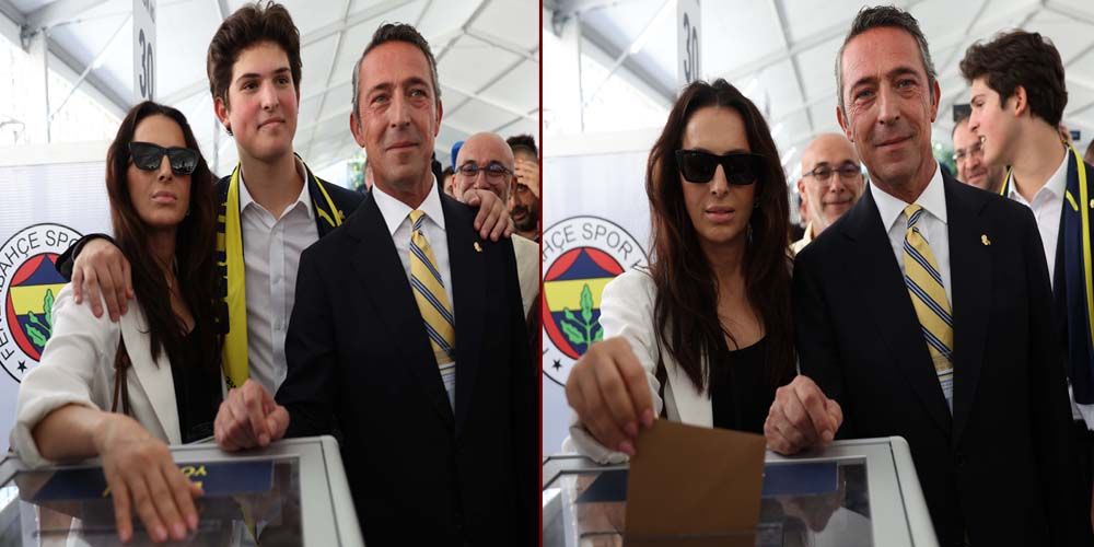 Koç'a eşinden tam destek...