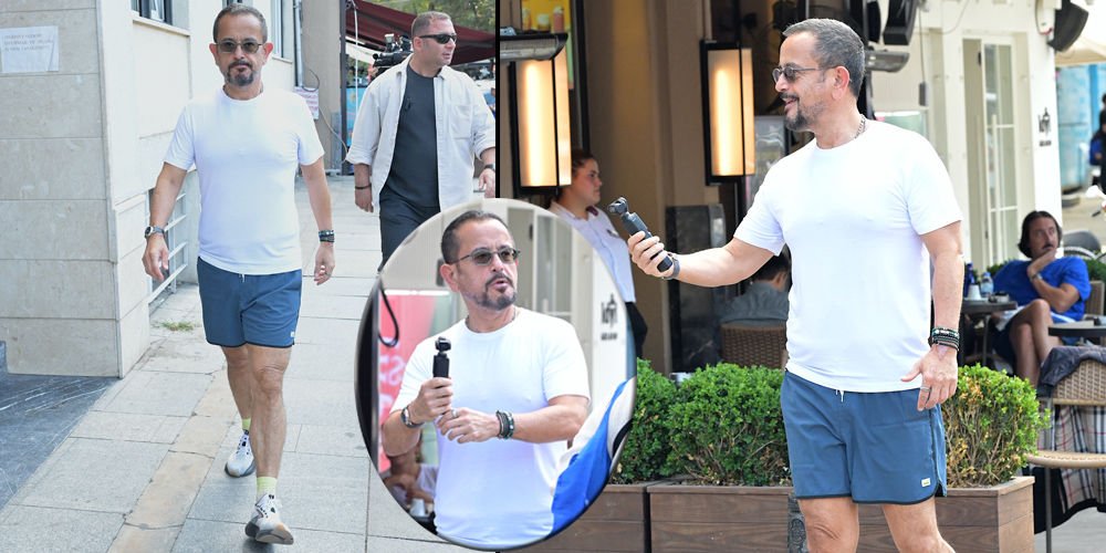 Sabancı, kamerasıyla caddeye indi