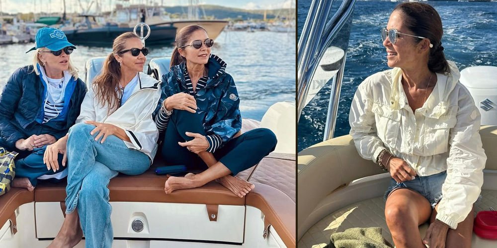 Saint Tropez'de tatil başladı...