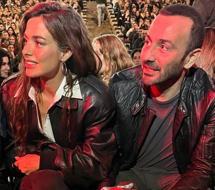 Bensu Soral ve eşi Hakan Baş