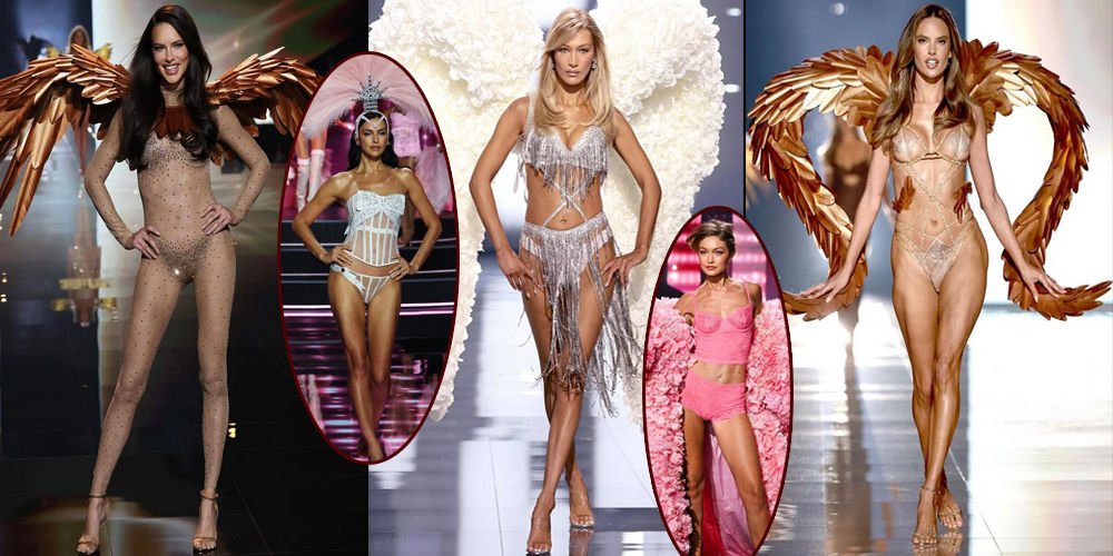 Melekler podyuma çıktı