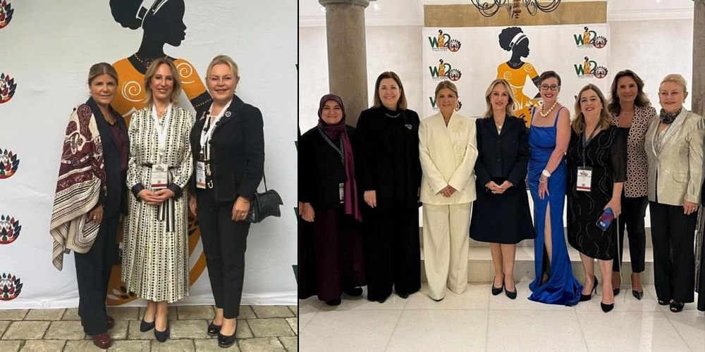 İş kadınları W20 Zirvesi'nde...