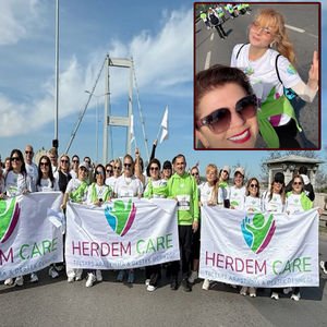 Herdem Çare Derneği maratonda...