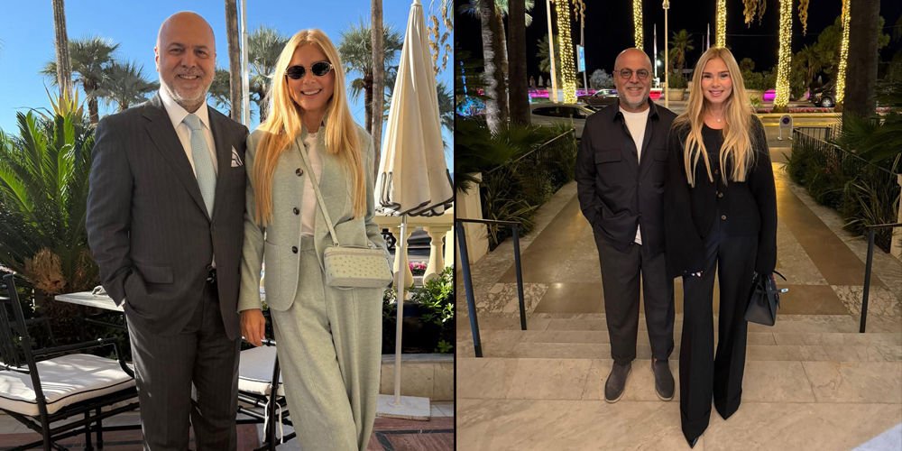 Cannes'ta tatil yaptılar